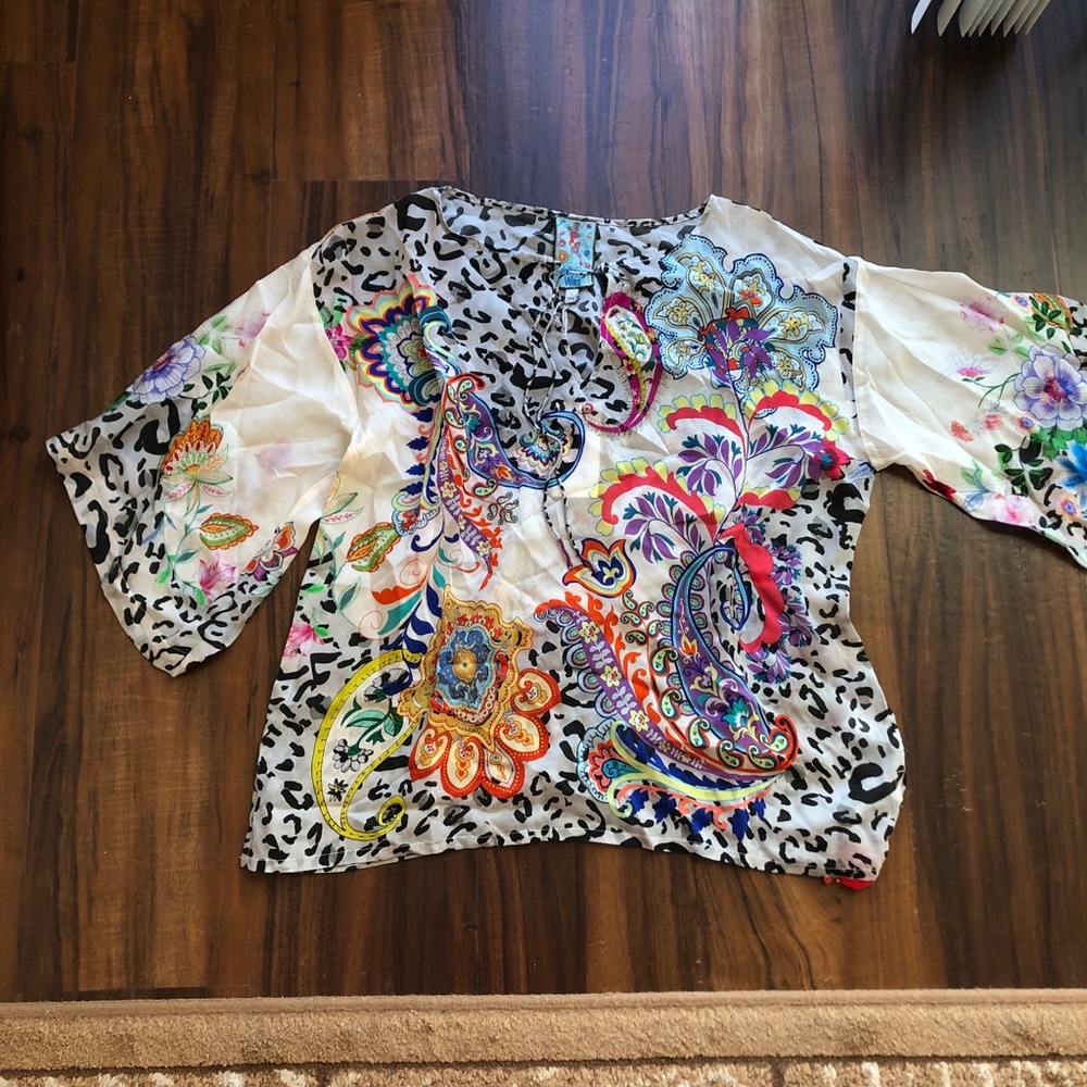 New Johnny Was - Milo Amanda Blouse - Picture 3 of 15